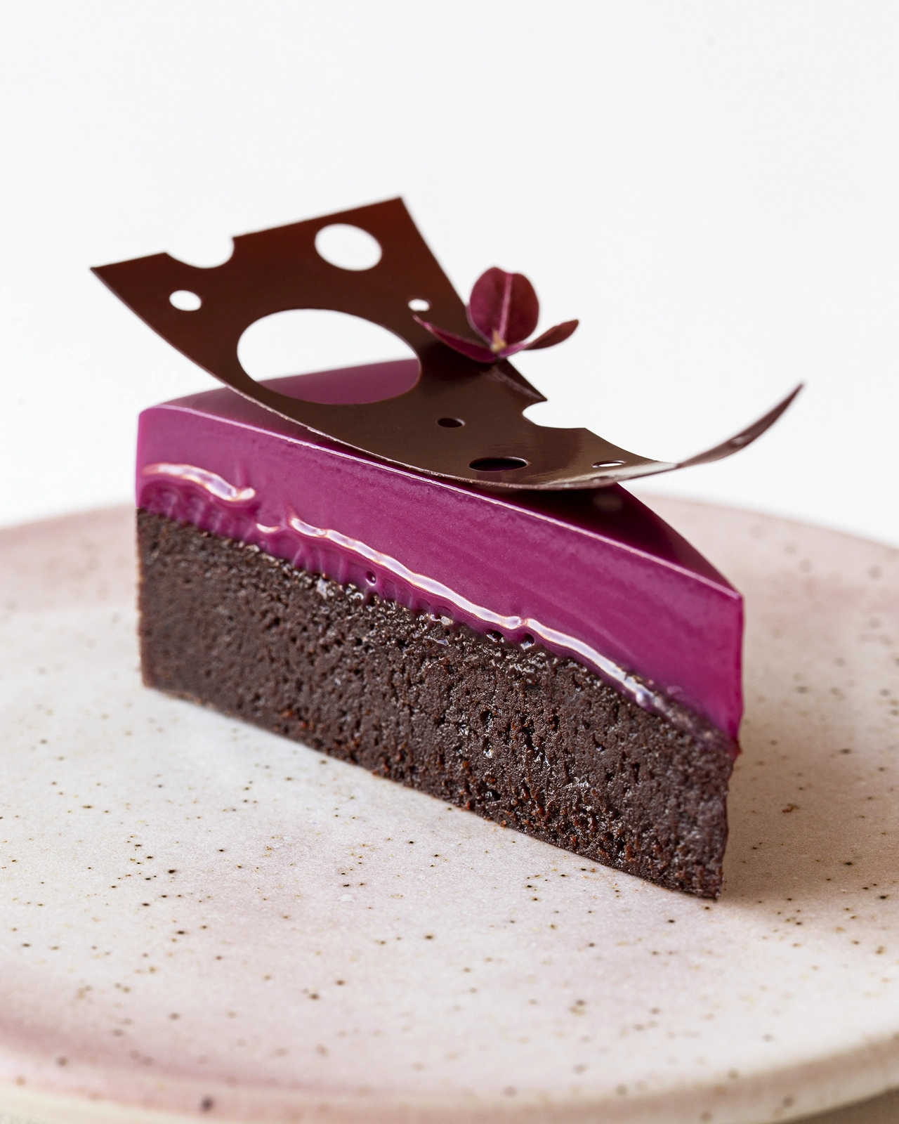 Blackcurrant brownie